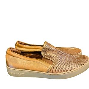 Michael Kors Women's Keaton Slip-on Signature Logo Sneakers